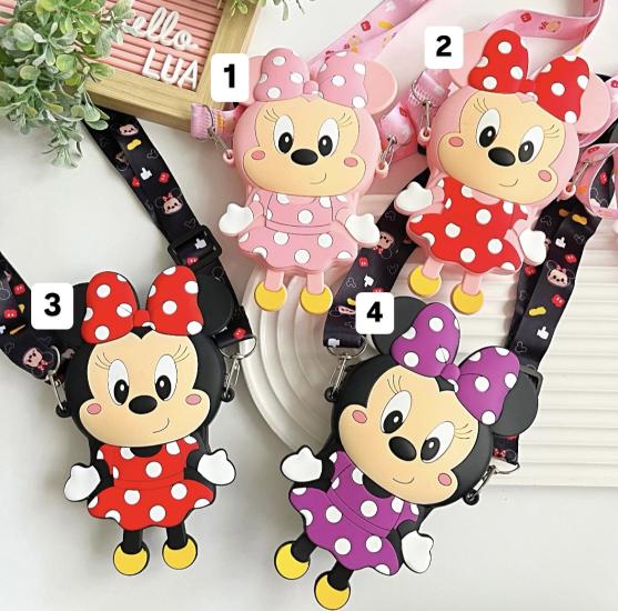 Minnie mouse figürlü mini çanta adet