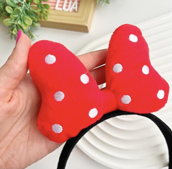 Minnie mouse fiyonk figürlü taç adet